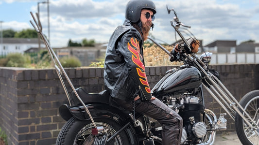 Svarog England Classic Flame jacket - Phoenix 212 Clothing