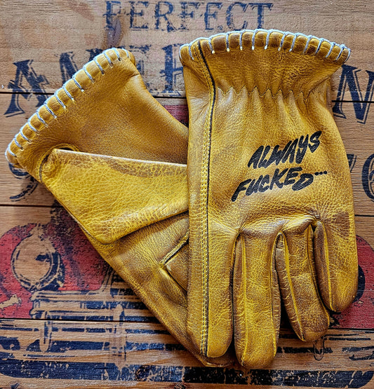 Leather Gloves "Lucky" - Phoenix 212 Clothing