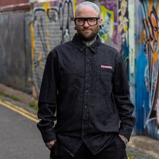 Scumbag Denim Shirt - Phoenix 212 Clothing