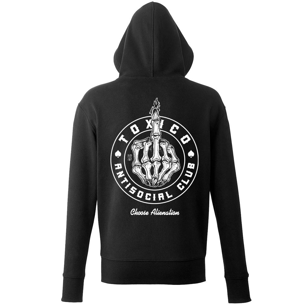 Anti Social Alienation Ziphood - Phoenix 212 Clothing