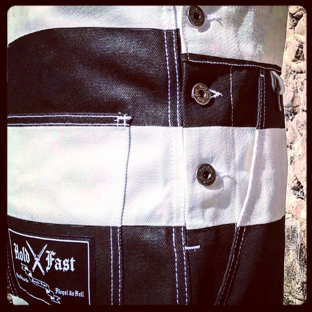 Prisoner Outlaw Biker Motorcycle Japanese Prison Pants