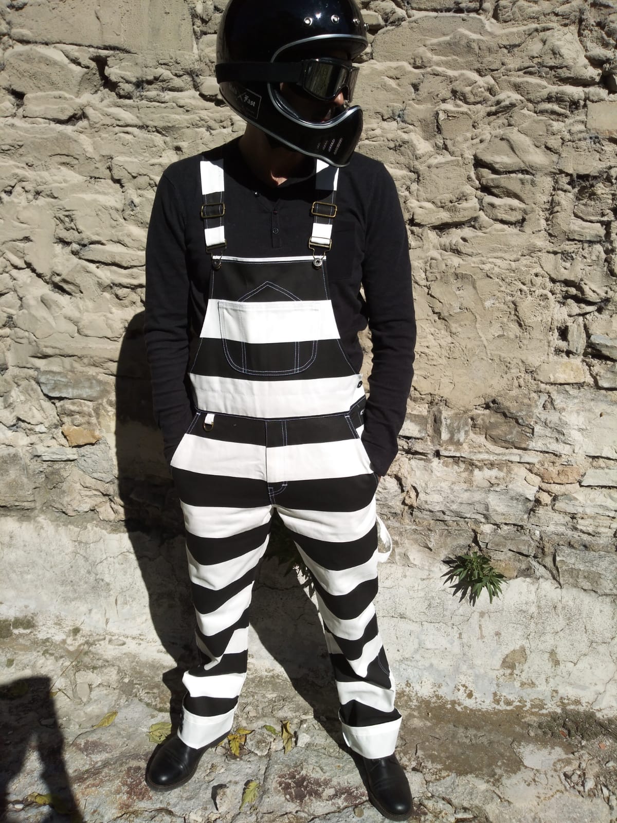 Prisoner Outlaw Biker Motorcycle Japanese Prison Pants