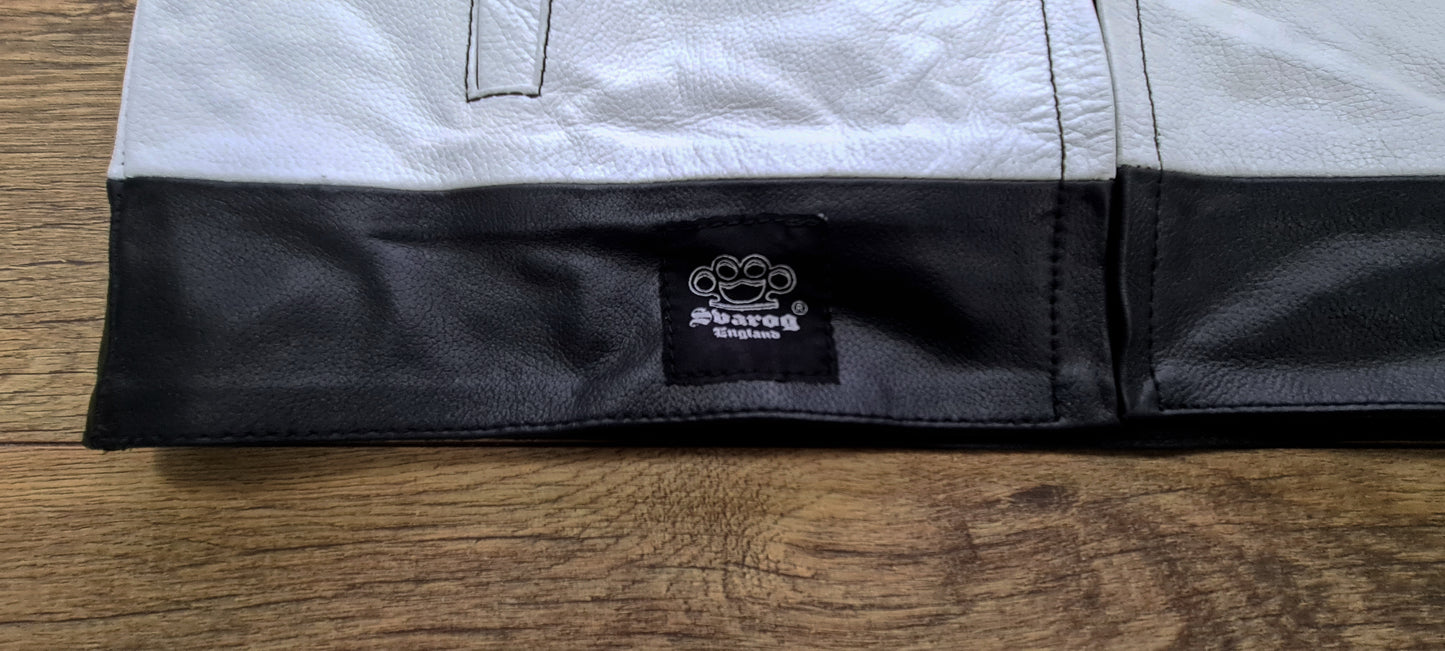 SVAROG PRISONER LEATHER VEST / CUT - Phoenix 212 Clothing