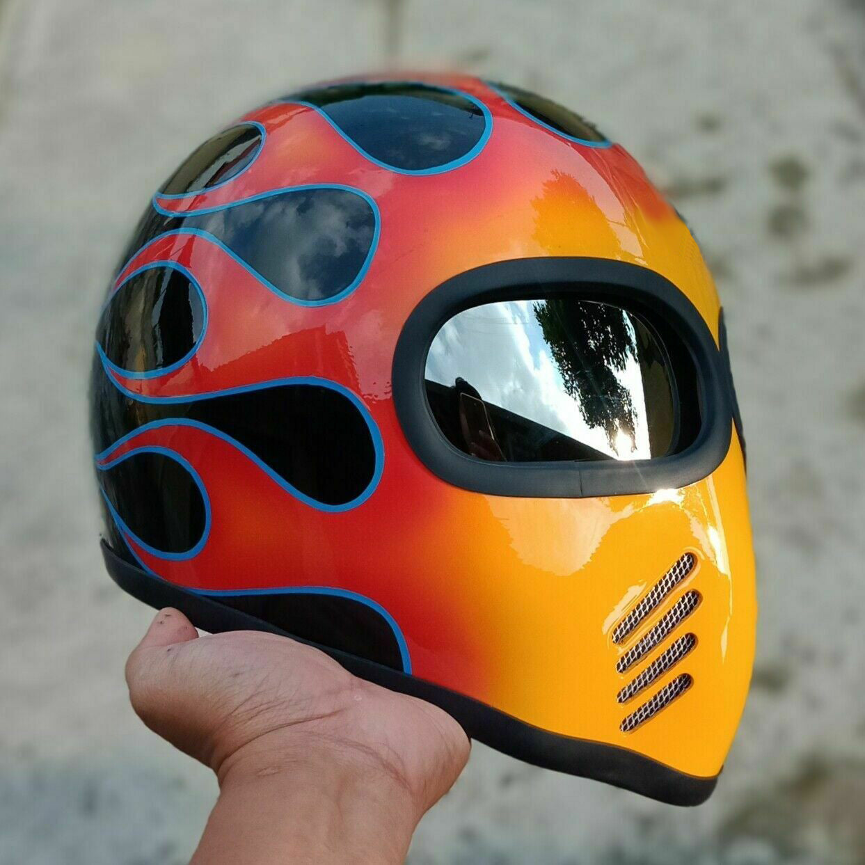 Rising Phoenix T2 Motorcycle Helmet - Phoenix 212 Clothing