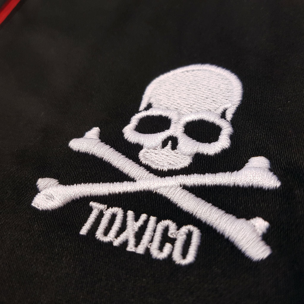 Skull & Bones Cheer Skirt - Toxico Clothing