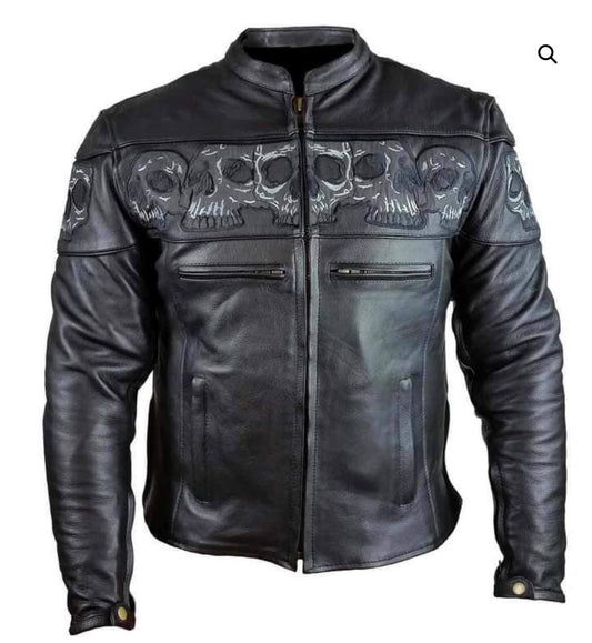 SVAROG England Skull Jacket - Phoenix 212 Clothing