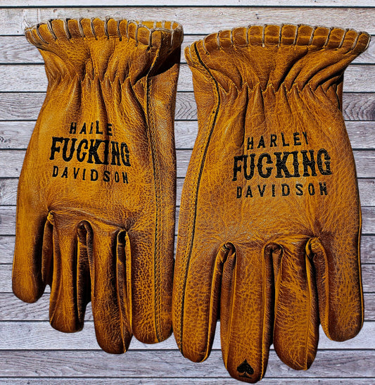 Leather Gloves "70s Tribute"