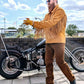 Svarog England Suede Leather Trouser Brown