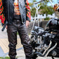 Svarog England Leather Laced Trouser Bronze