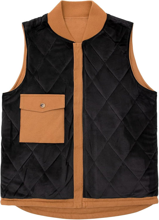 SVAROG England Canvas Quilted Lined Duck Vest