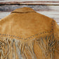 Svarog England Old School Brown Suede Leather Jacket