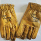 Leather Gloves "Don`t DIE"