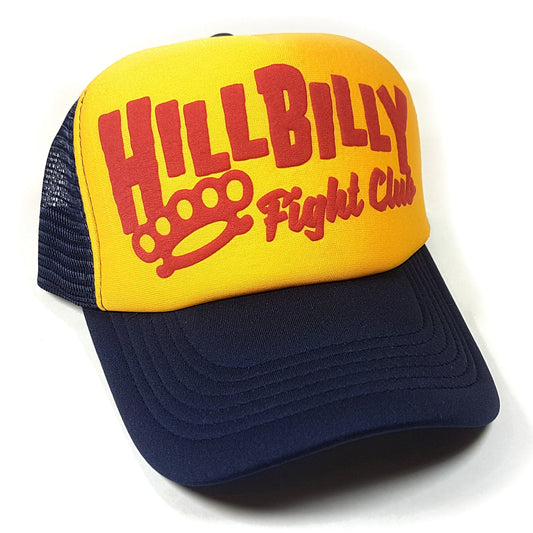 Hillbilly Text Trucker Hat - Toxico Clothing