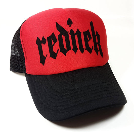 Rednek Gothic Trucker Hat - Toxico Clothing