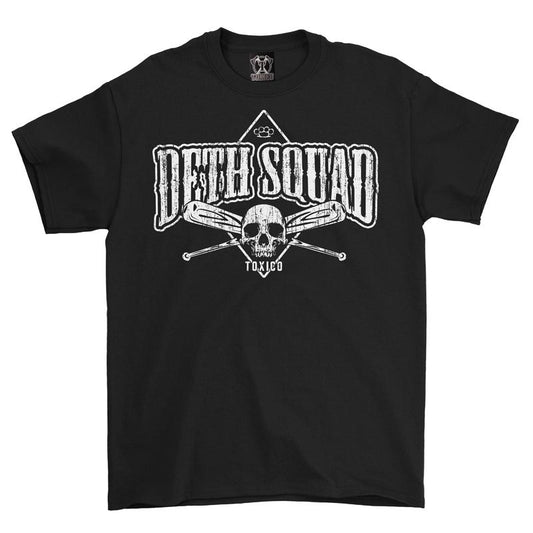 Toxico Mens Rocker Biker Gangster Outlaw Punk Metal Death Squad Bats T-Shirt - Phoenix 212 Clothing