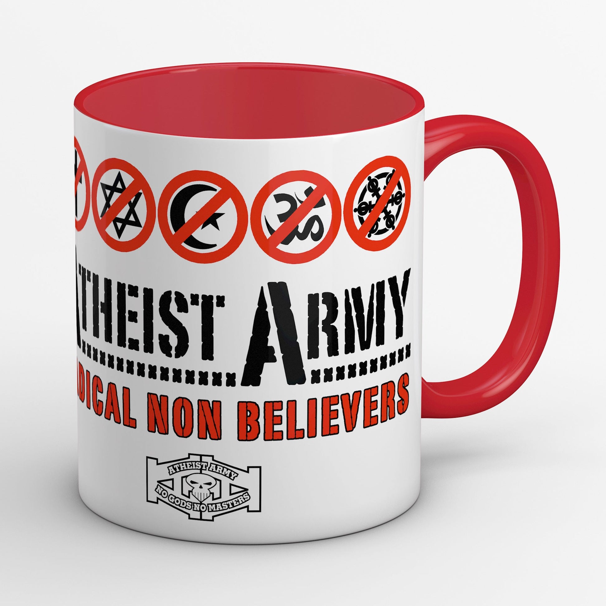 Athiest Army Mug - Toxico Clothing