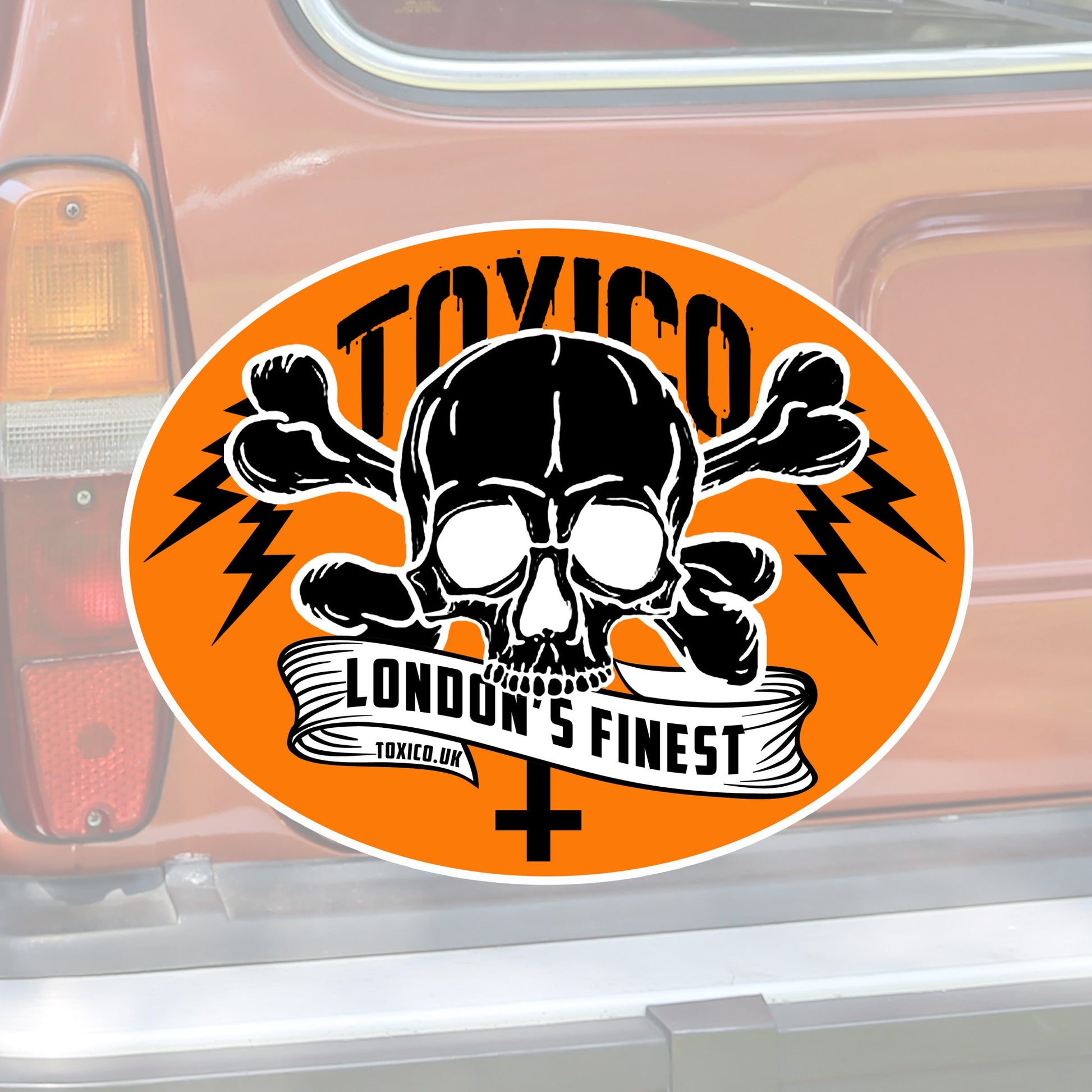 London's Finest Sticker - Toxico Clothing