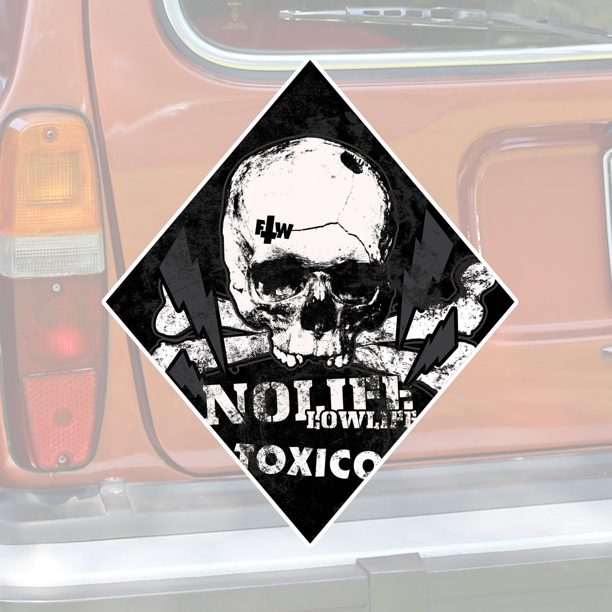 No Life Lowlife Sticker - Phoenix 212 Clothing