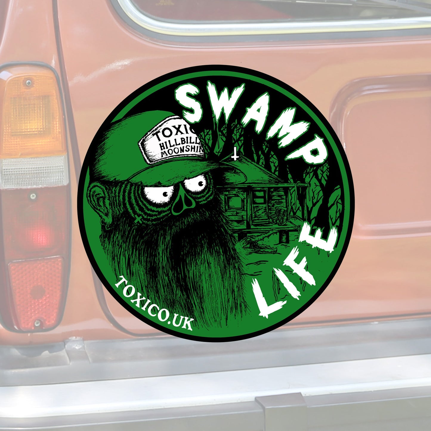 Swamp Life Sticker - Toxico Clothing