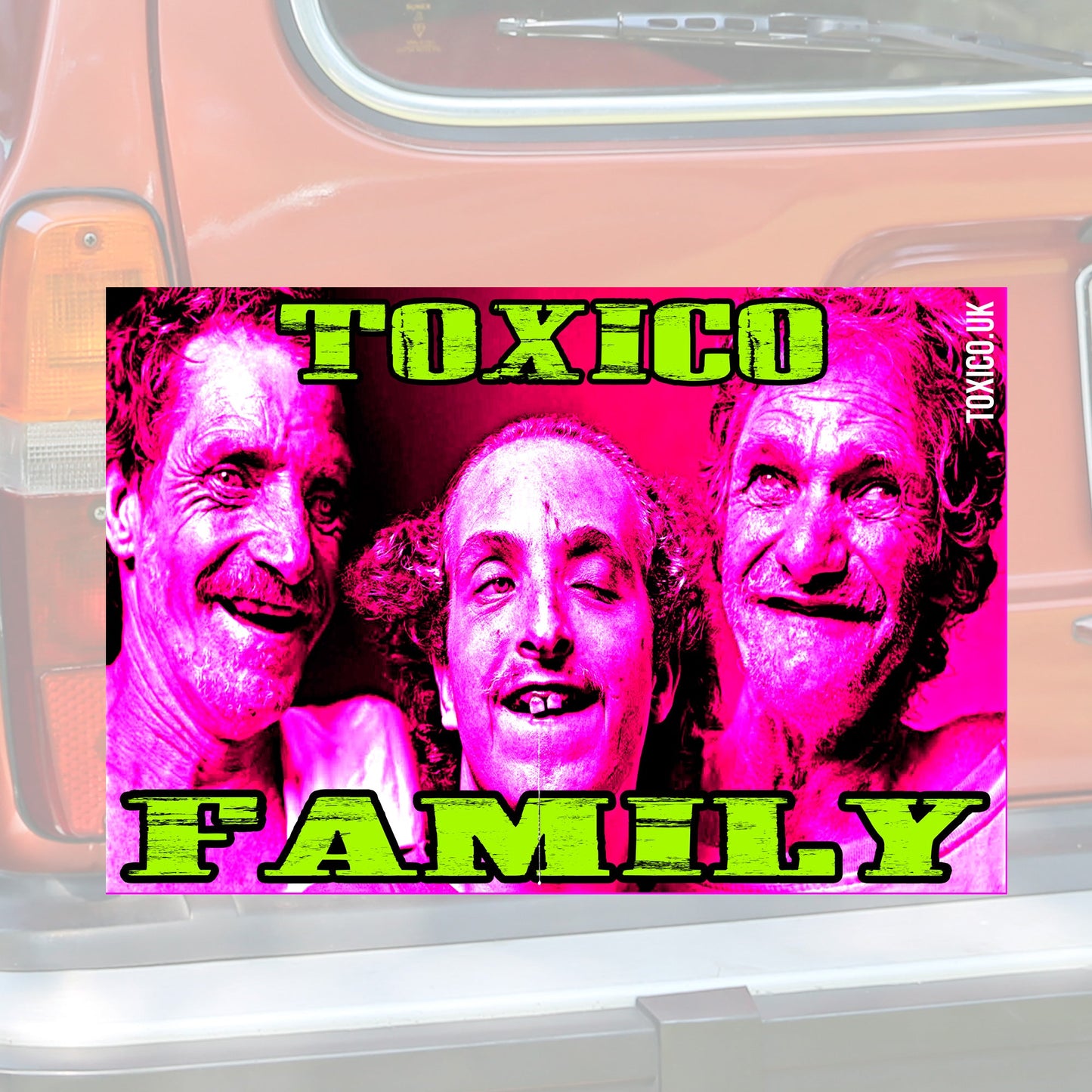 Toxico Family Sticker - Toxico Clothing