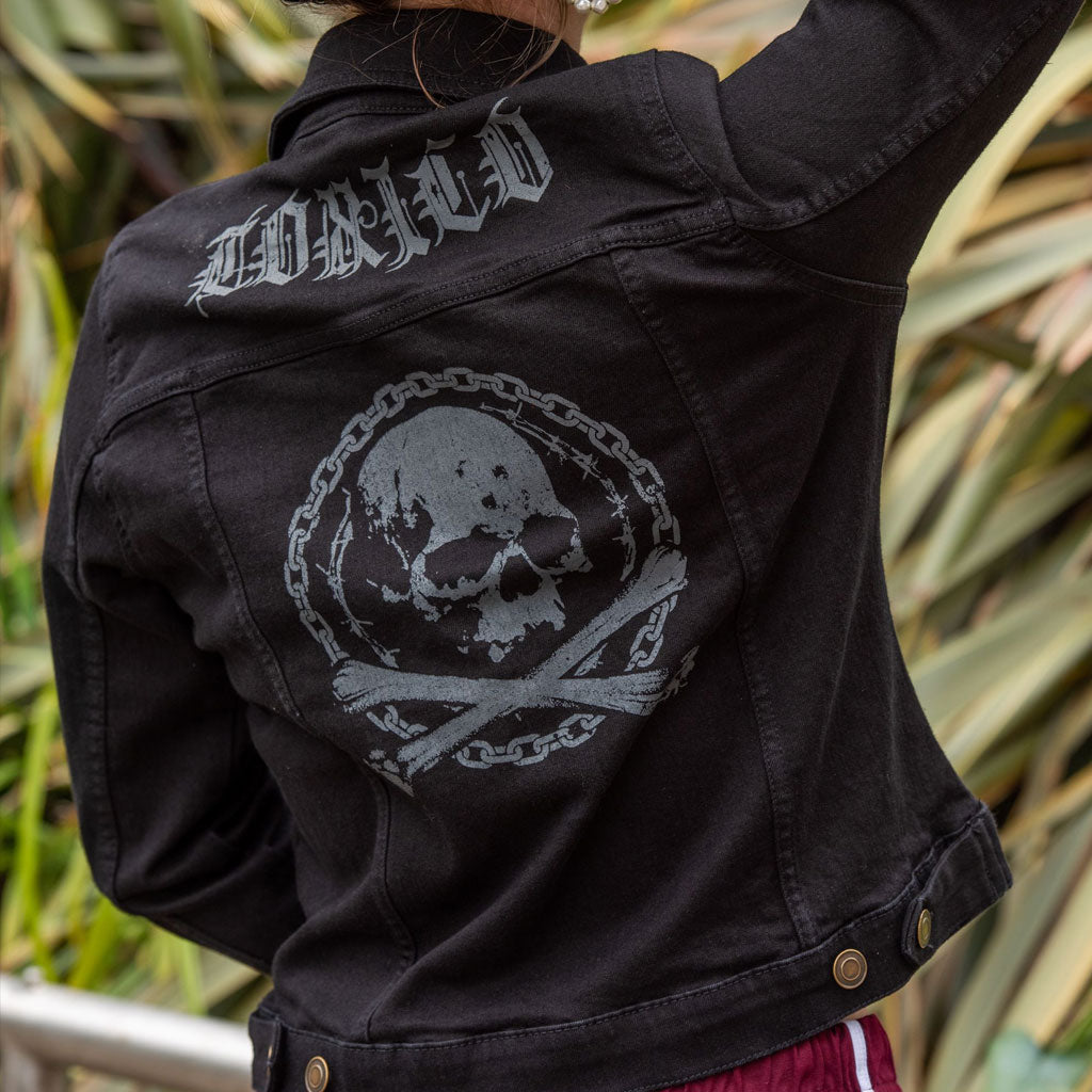 Death From Below Denim Jacket - Toxico Clothing
