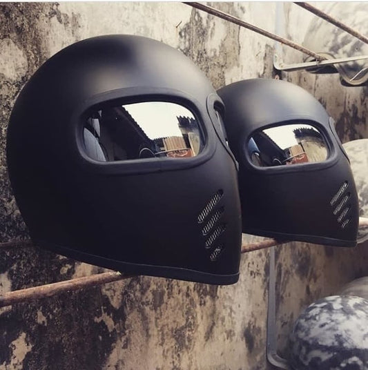 Novelty Helmet BARRACUDA BLACK - Phoenix 212 Clothing