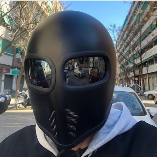 Novelty Helmet BARRACUDA BLACK - Phoenix 212 Clothing