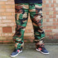 Woodland Camo Combat Trousers