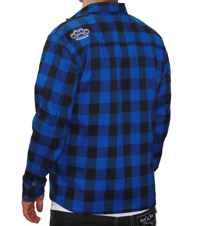 SVAROG Lumberjack cotton shirt blue - Phoenix 212 Clothing